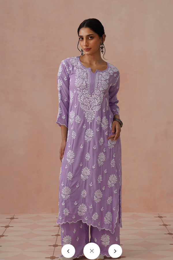 Mist Muslin Kurta Set