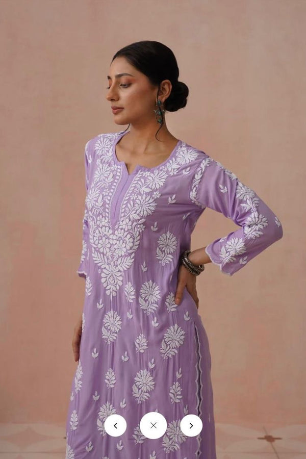 Mist Muslin Kurta Set