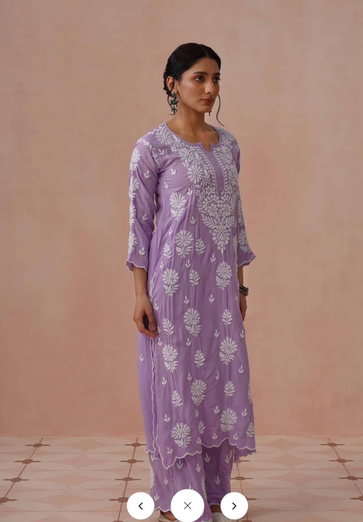 Mist Muslin Kurta Set