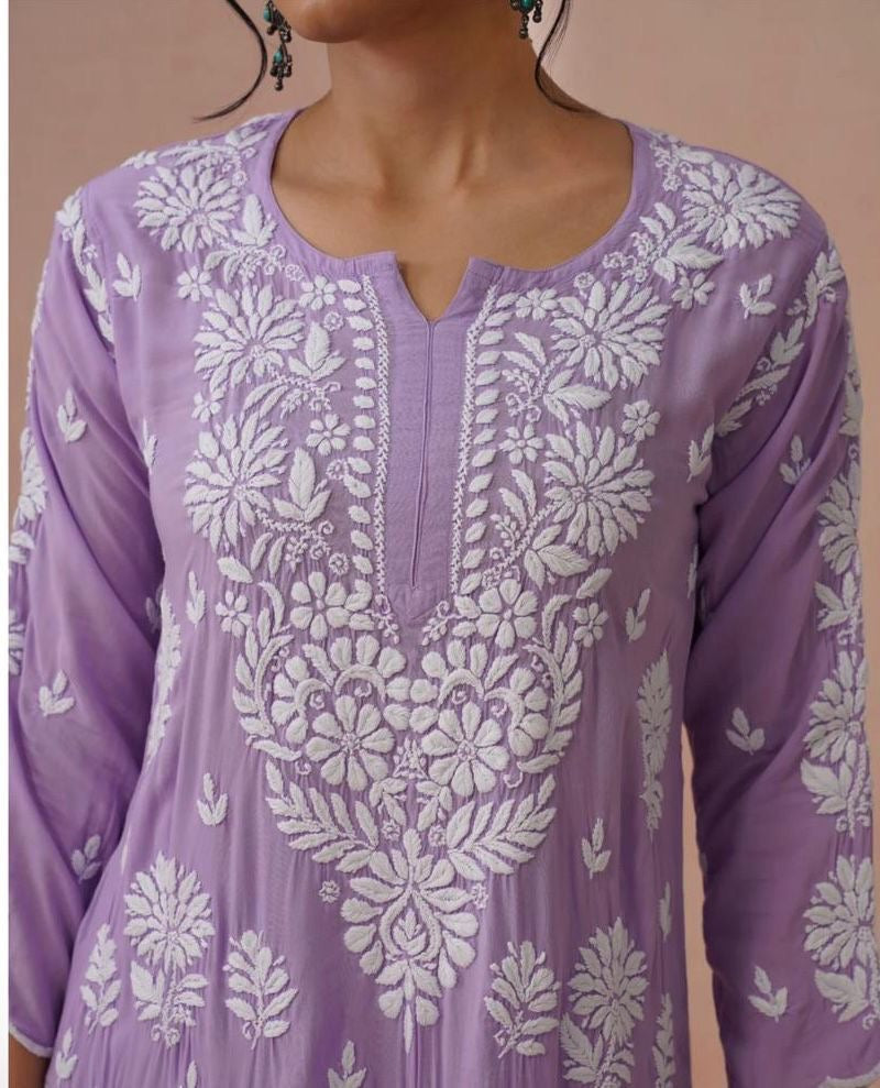 Mist Muslin Kurta Set