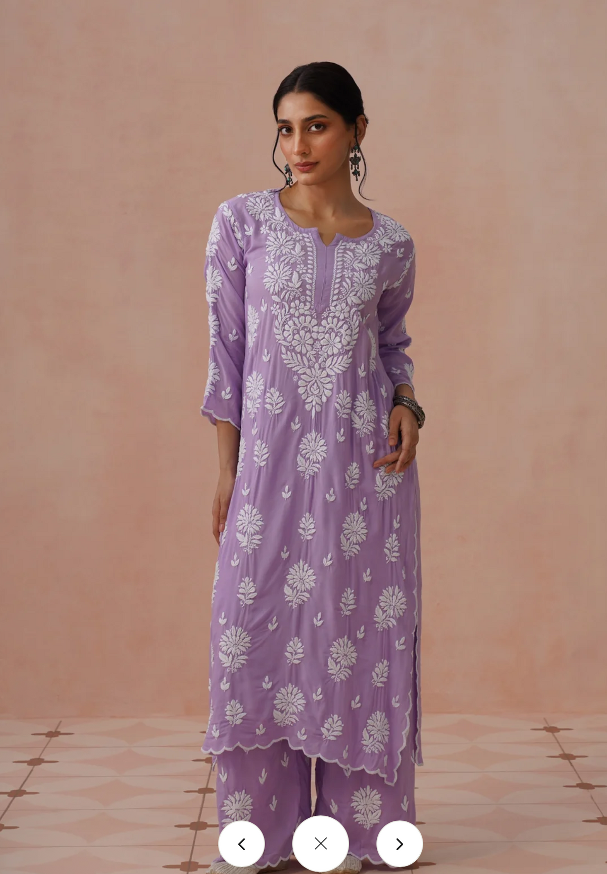 Mist Muslin Kurta Set