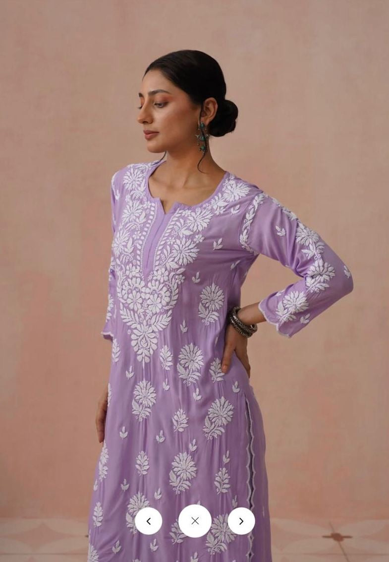 Mist Muslin Kurta Set