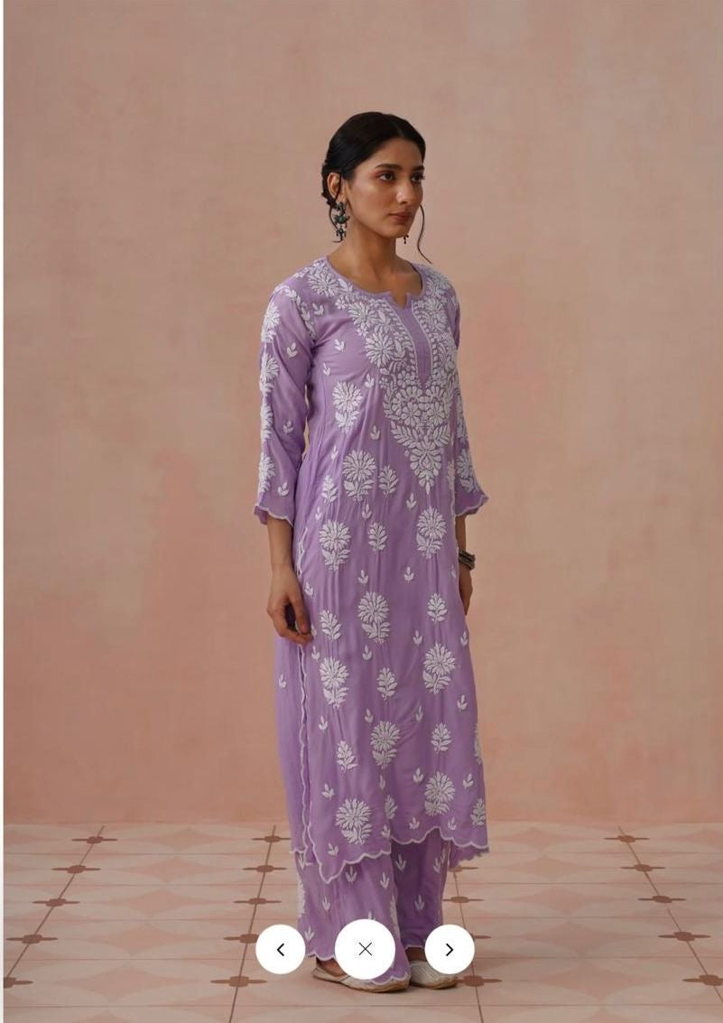 Mist Muslin Kurta Set