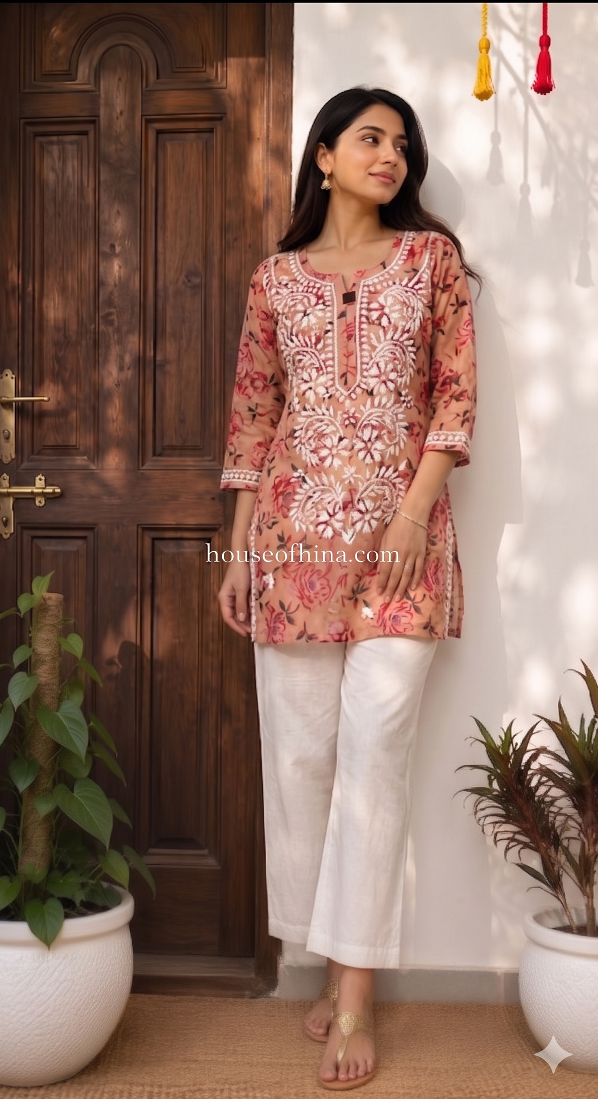 Short Mul Cotton Kurti