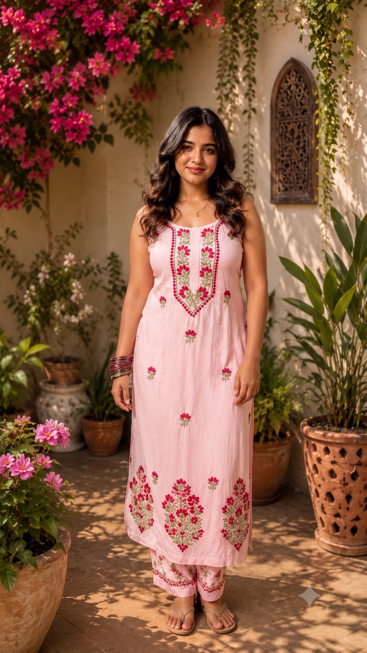 Noodle Strap Kurti Set