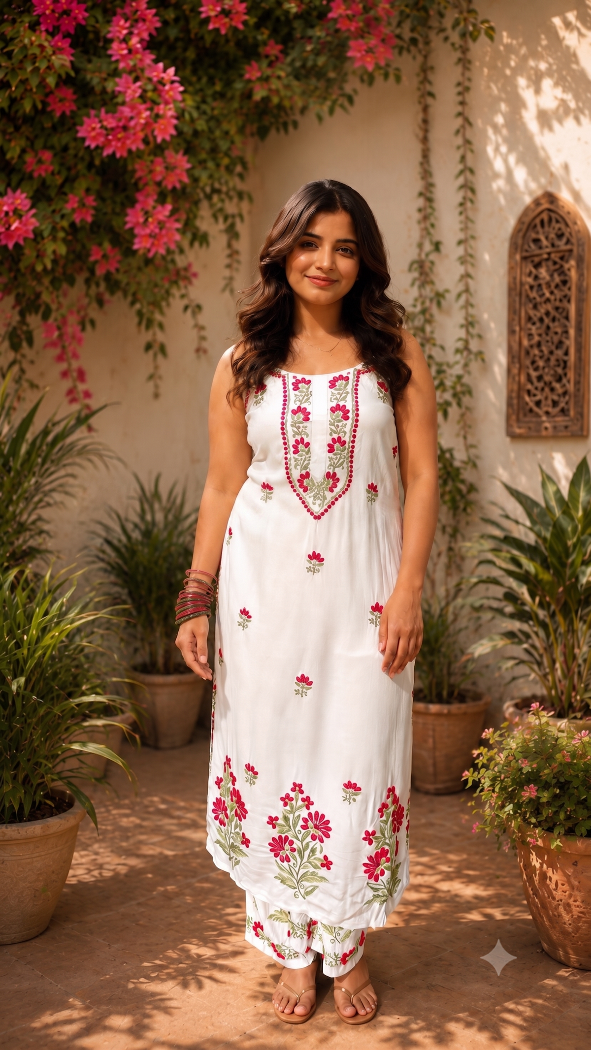 Noodle Strap Kurti Set