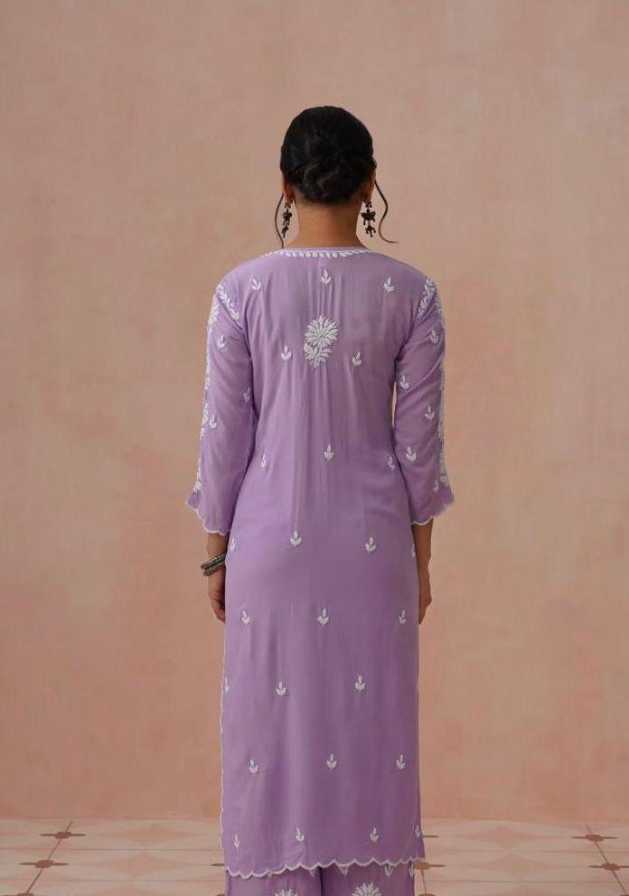 Mist Muslin Kurta Set