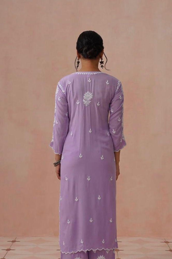 Mist Muslin Kurta Set